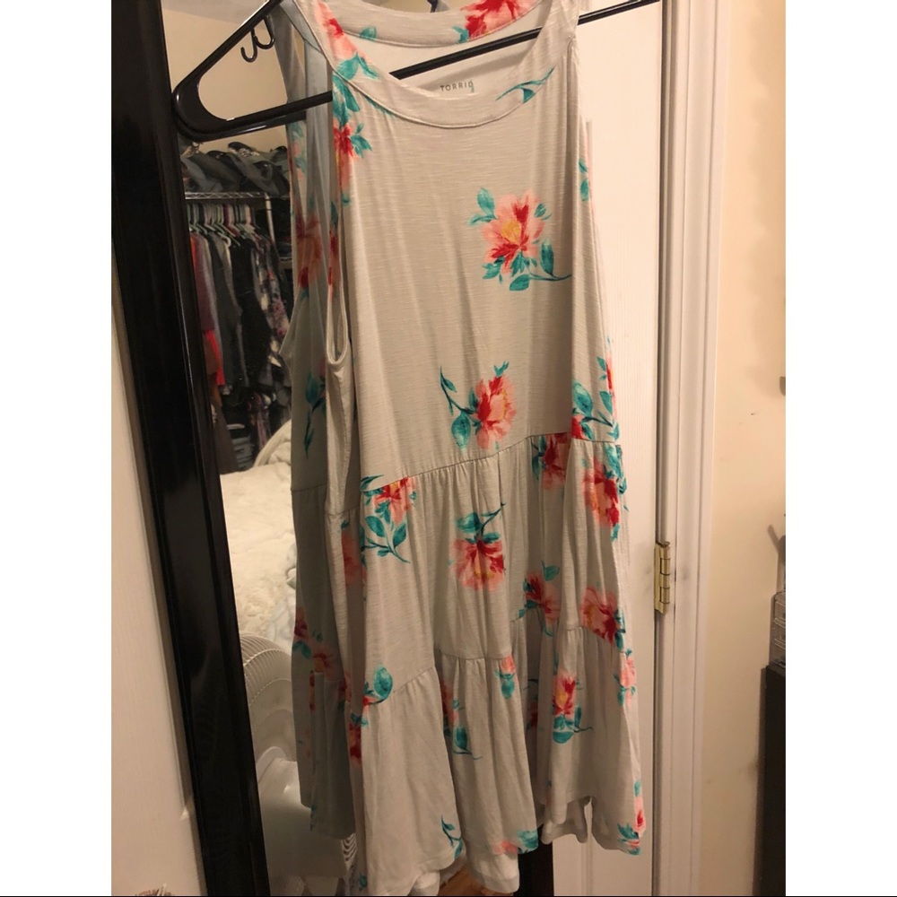 Never been worn floral tank from Torrid